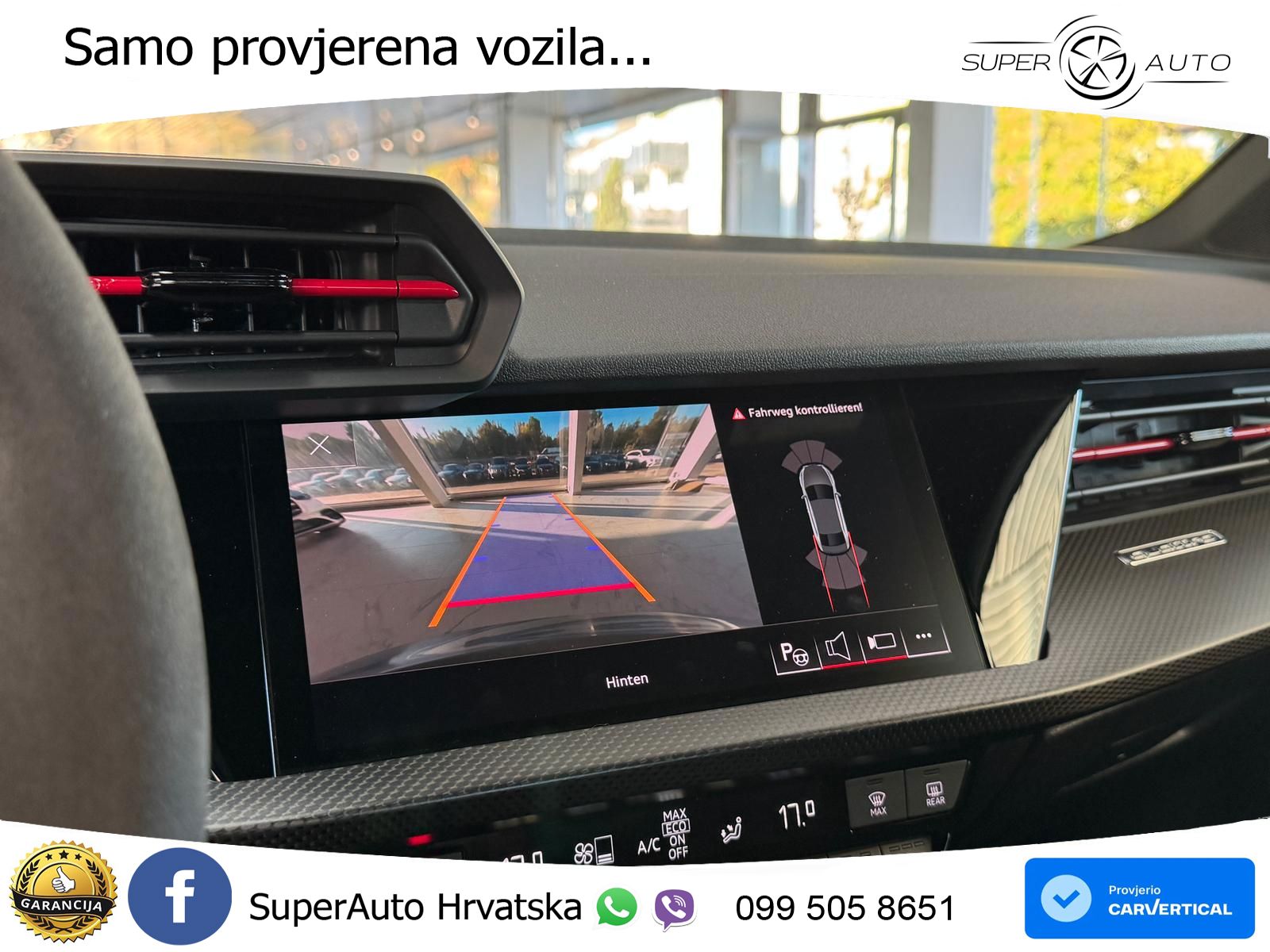Audi RS3 Sedan 2.5 TFSI (400 KS) quattro S tronic MATRIX+GR SJED+KAM