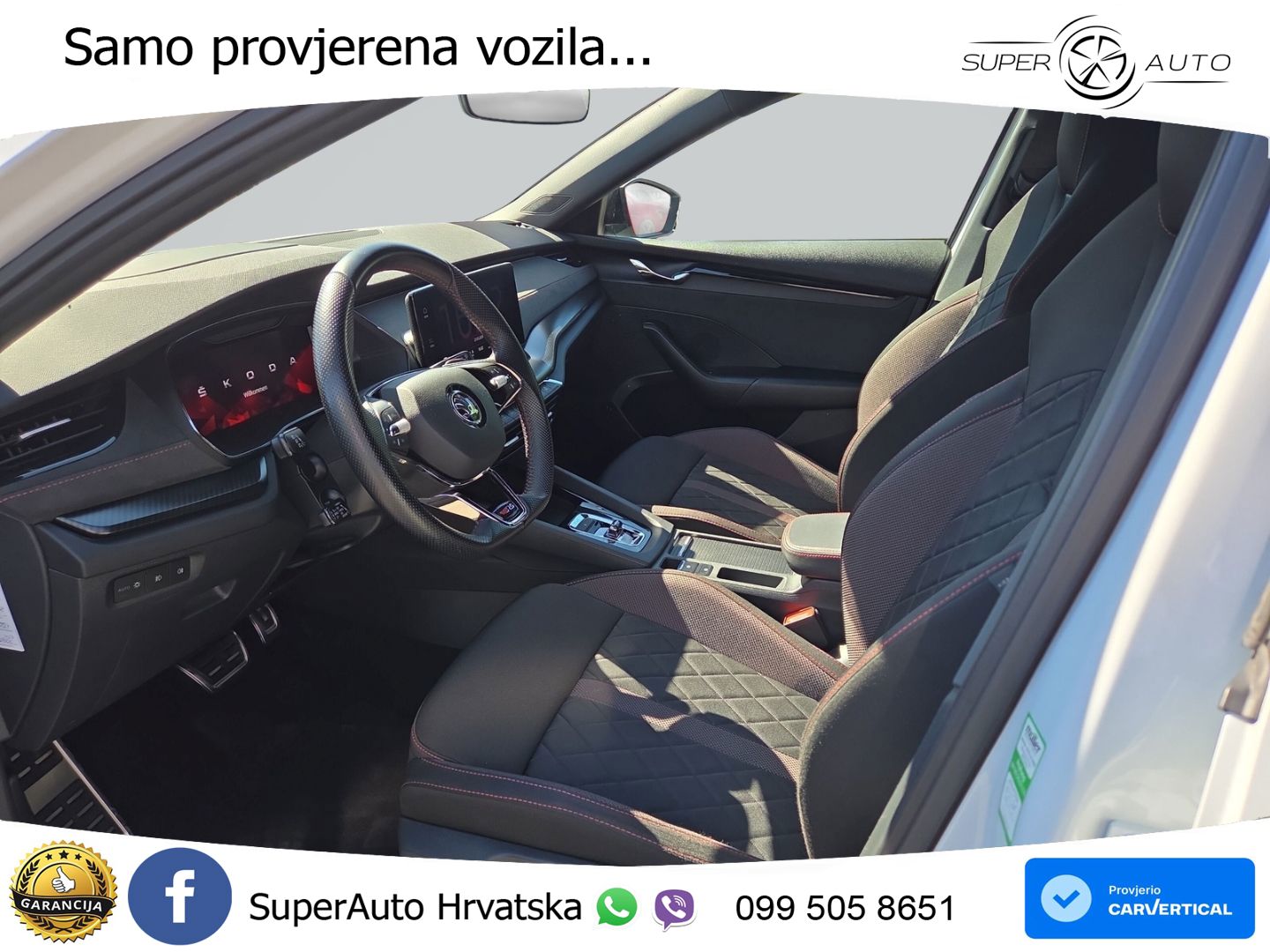 Škoda Octavia Combi RS 2.0 TDI (200 KS) 4x4 DSG LED+GR SJED+ACC