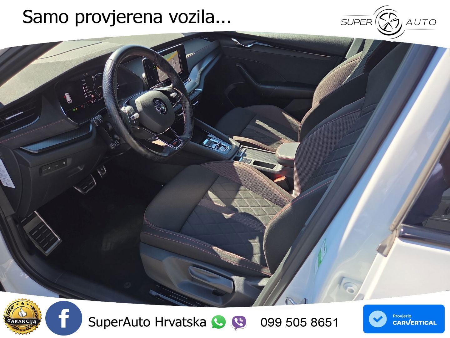 Škoda Octavia Combi RS 2.0 TDI (200 KS) 4x4 DSG LED+GR SJED+ACC