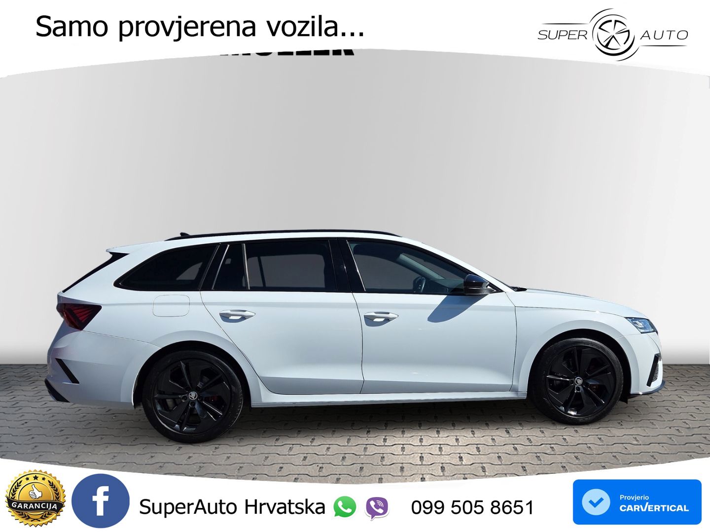 Škoda Octavia Combi RS 2.0 TDI (200 KS) 4x4 DSG LED+GR SJED+ACC