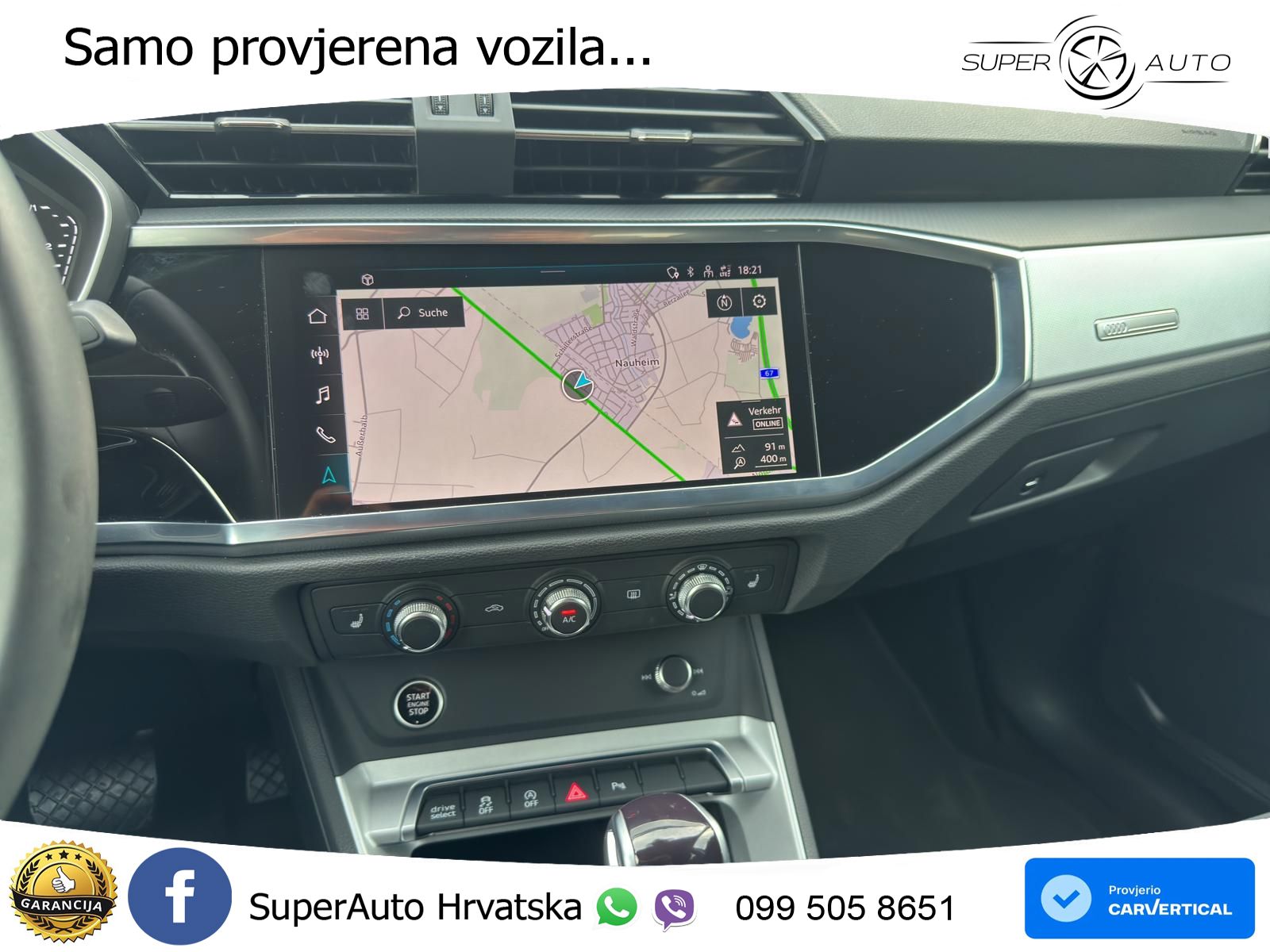 Audi Q3 II Sportback 35 TFSI (150 KS) S tronic MATRIX+GR SJED+KAM