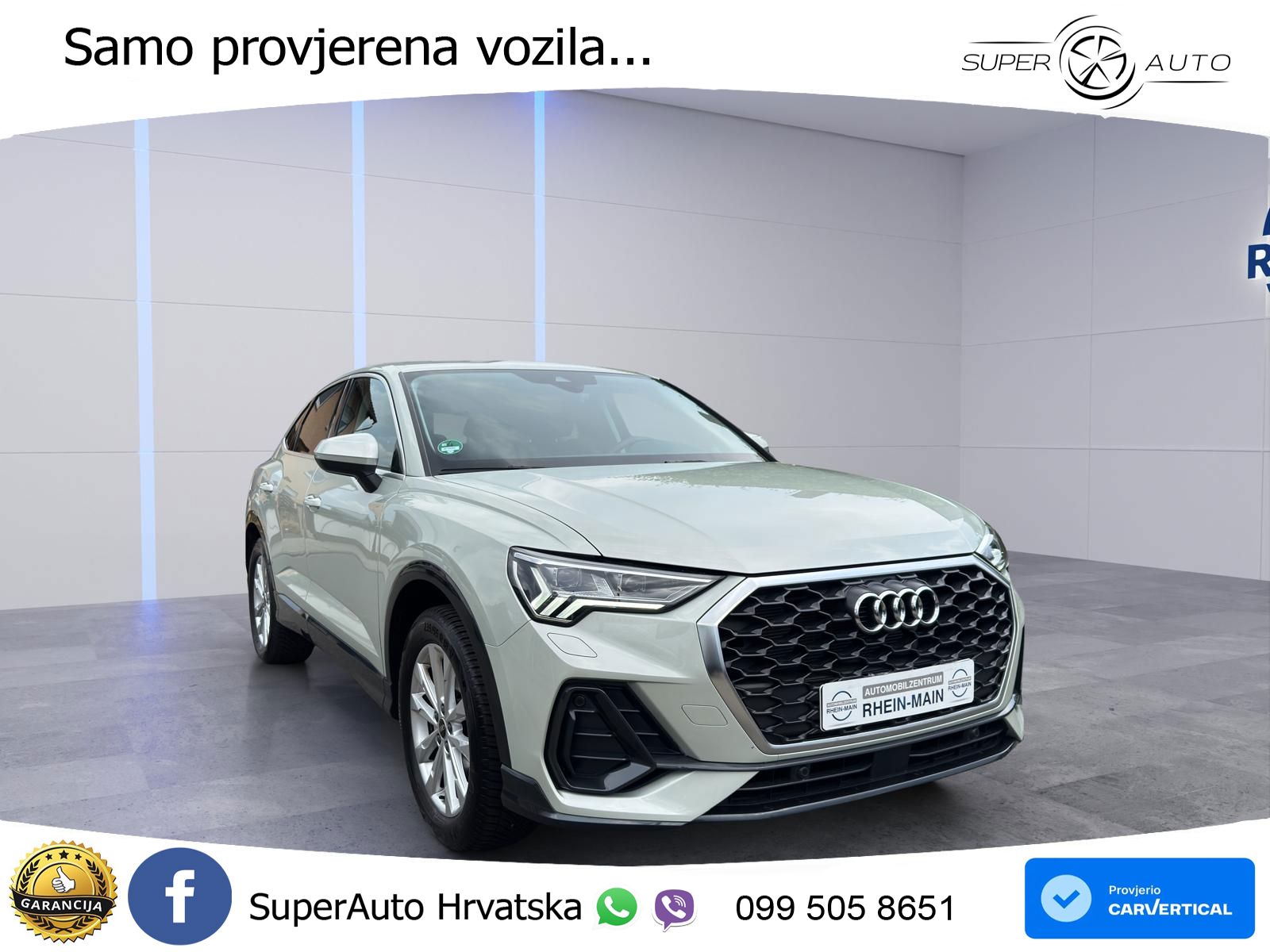 Audi Q3 II Sportback 35 TFSI (150 KS) S tronic MATRIX+GR SJED+KAM