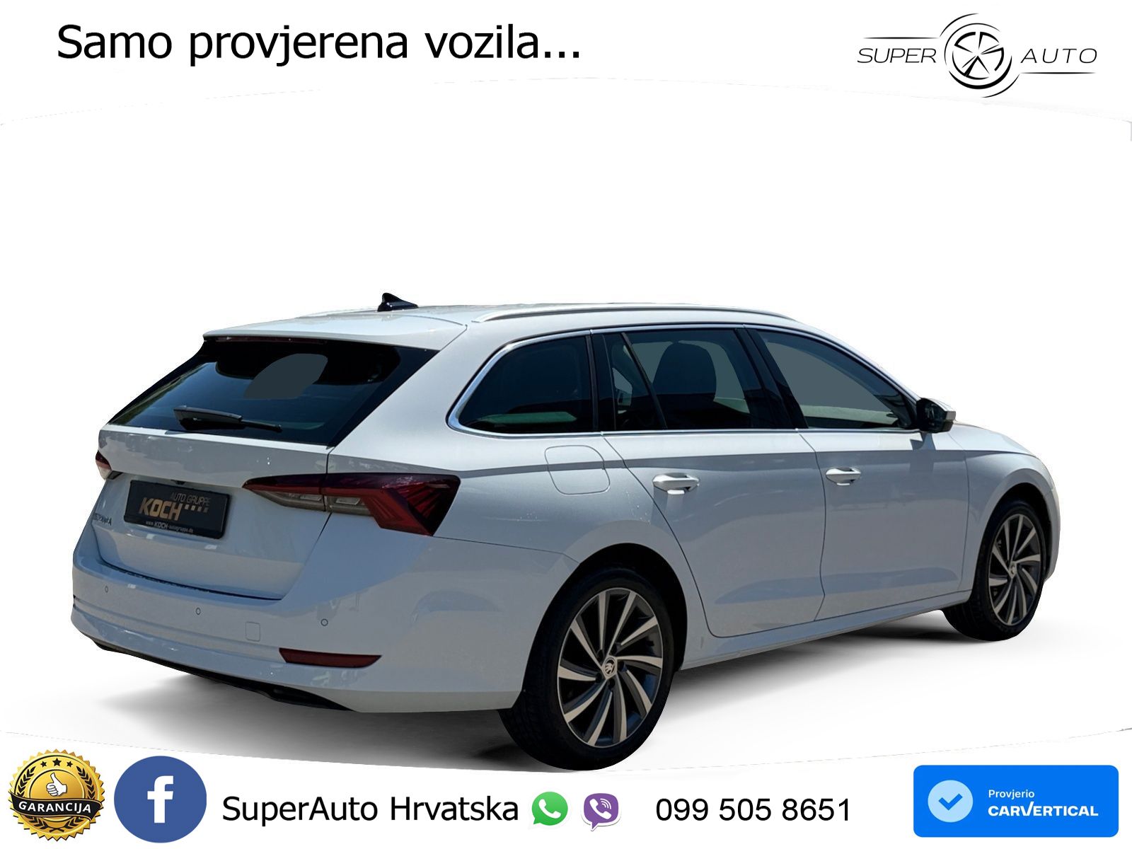 Škoda Octavia Combi 2.0 TDI (150 KS) DSG Selection LED+GR SJED+ACC