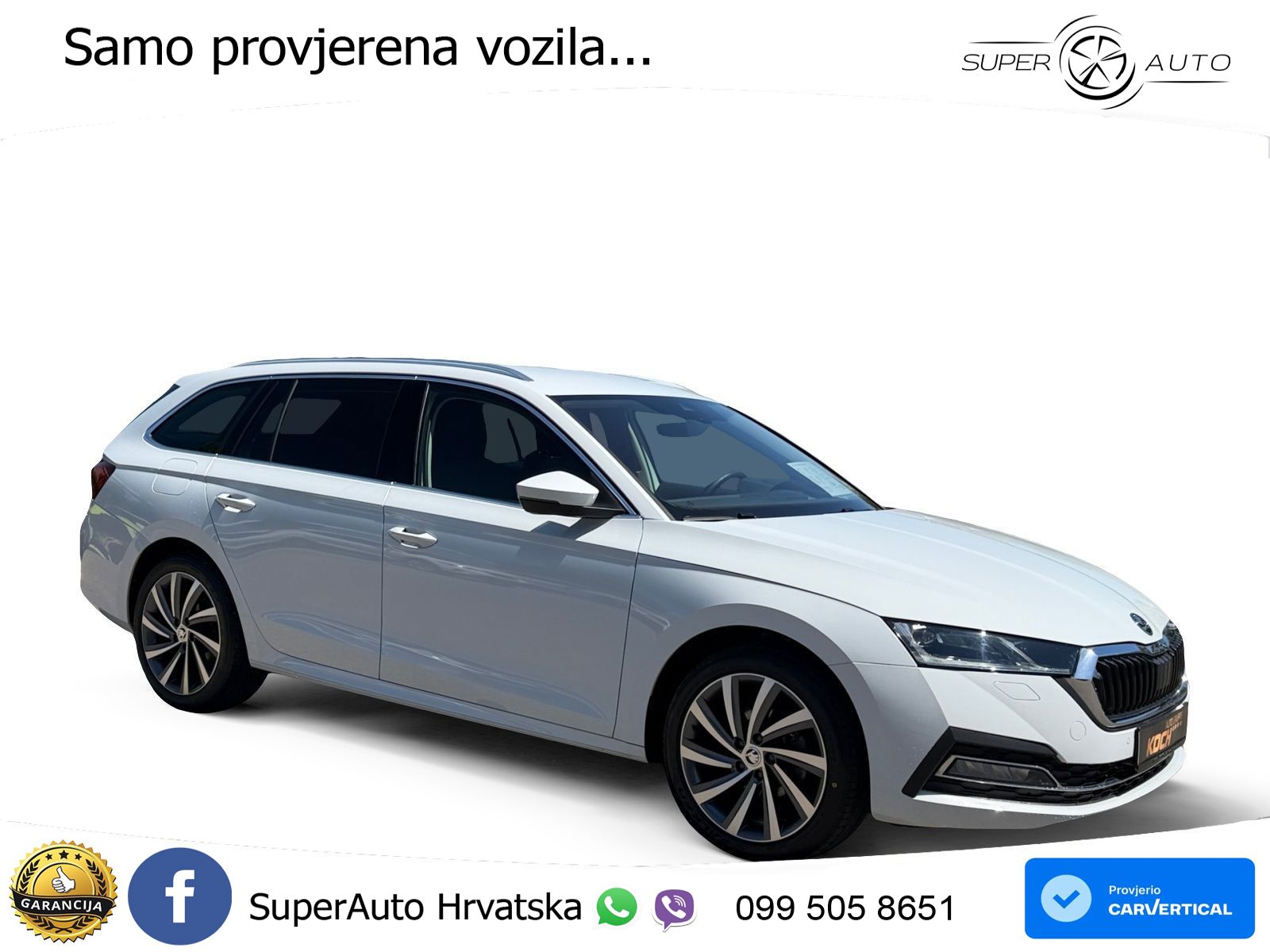 Škoda Octavia Combi 2.0 TDI (150 KS) DSG Selection LED+GR SJED+ACC