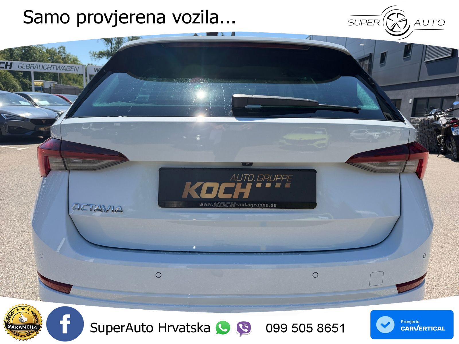 Škoda Octavia Combi 2.0 TDI (150 KS) DSG Selection LED+GR SJED+ACC