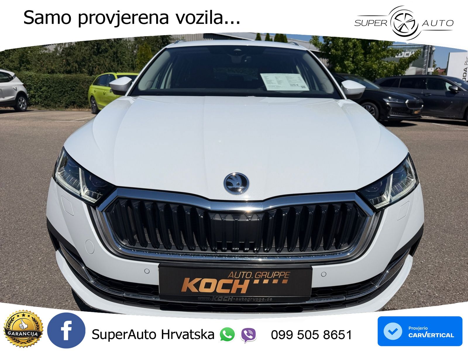 Škoda Octavia Combi 2.0 TDI (150 KS) DSG Selection LED+GR SJED+ACC