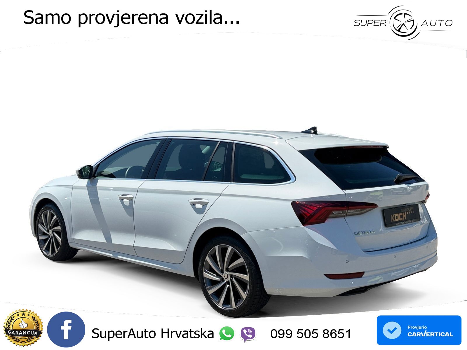 Škoda Octavia Combi 2.0 TDI (150 KS) DSG Selection LED+GR SJED+ACC