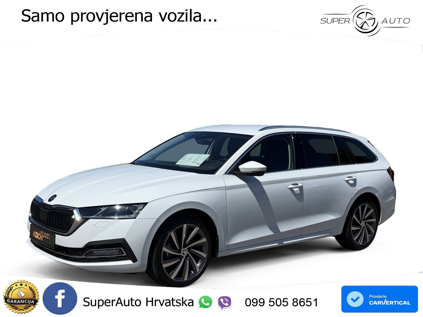 Škoda Octavia Combi 2.0 TDI (150 KS) DSG Selection LED+GR SJED+ACC