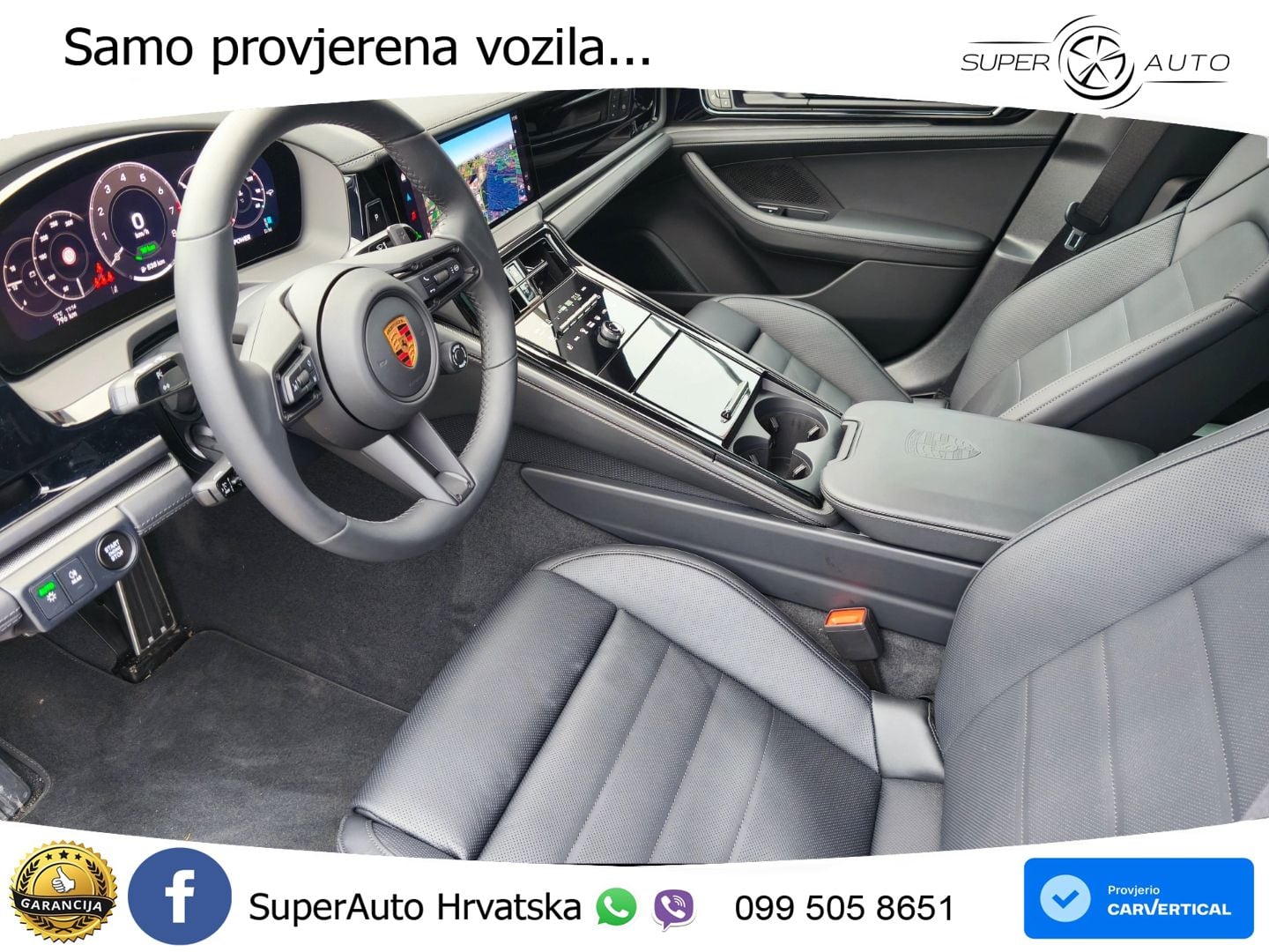 Porsche Panamera 4 2.9 V6 (470 KS) E-Hybrid PDK ZRAČNI+ACC+GR SJED+KAM+PANO