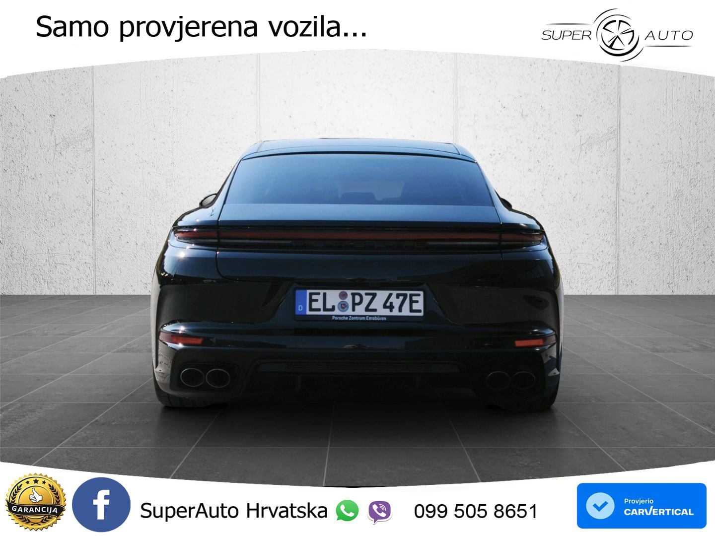 Porsche Panamera 4 2.9 V6 (470 KS) E-Hybrid PDK ZRAČNI+ACC+GR SJED+KAM+PANO