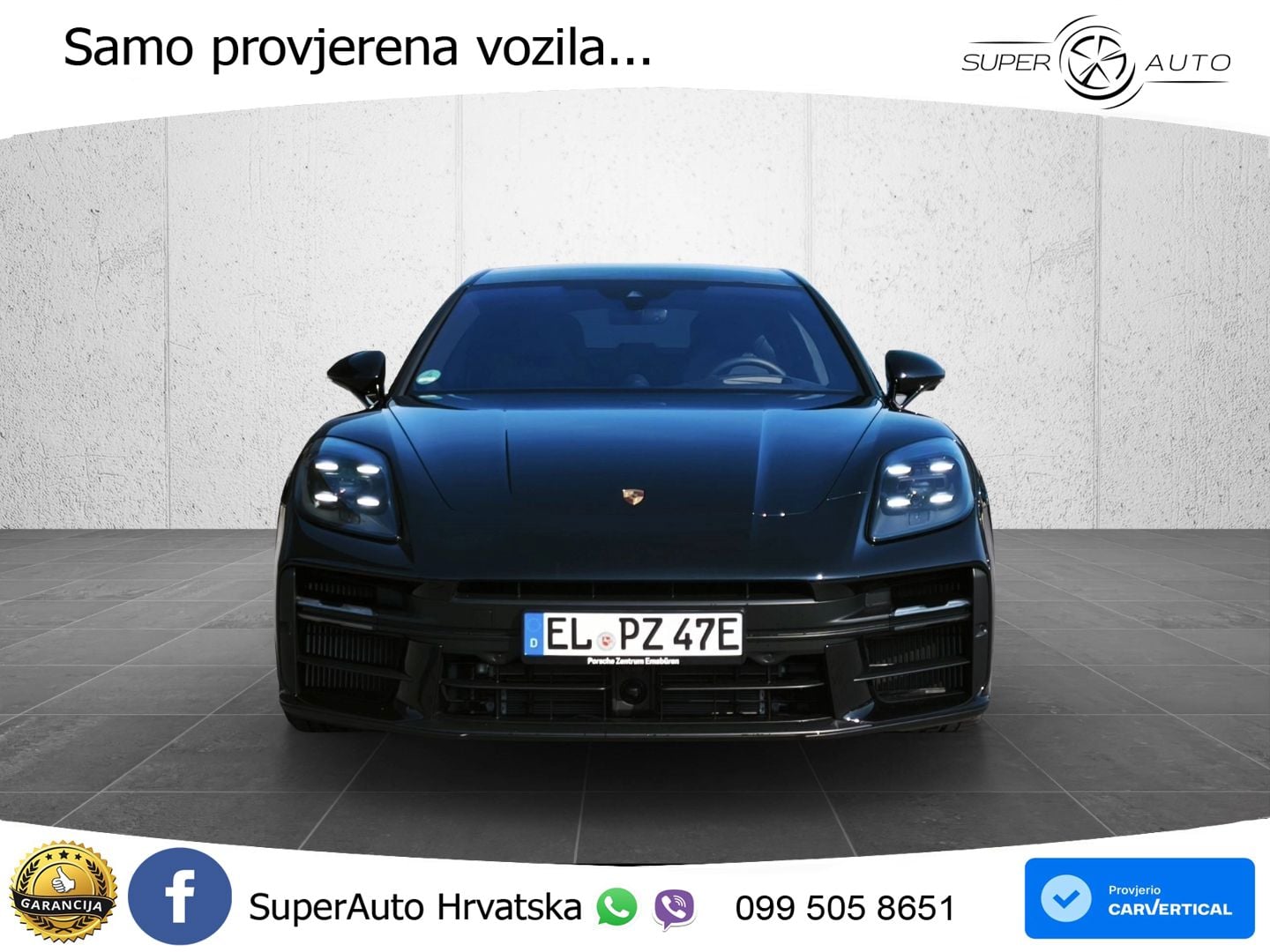 Porsche Panamera 4 2.9 V6 (470 KS) E-Hybrid PDK ZRAČNI+ACC+GR SJED+KAM+PANO