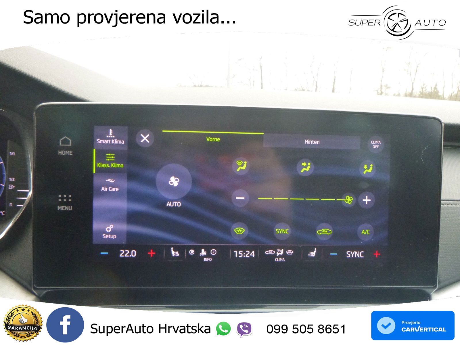 Škoda Octavia Combi 2.0 TDI (150 KS) DSG LED+GR SJED+ACC
