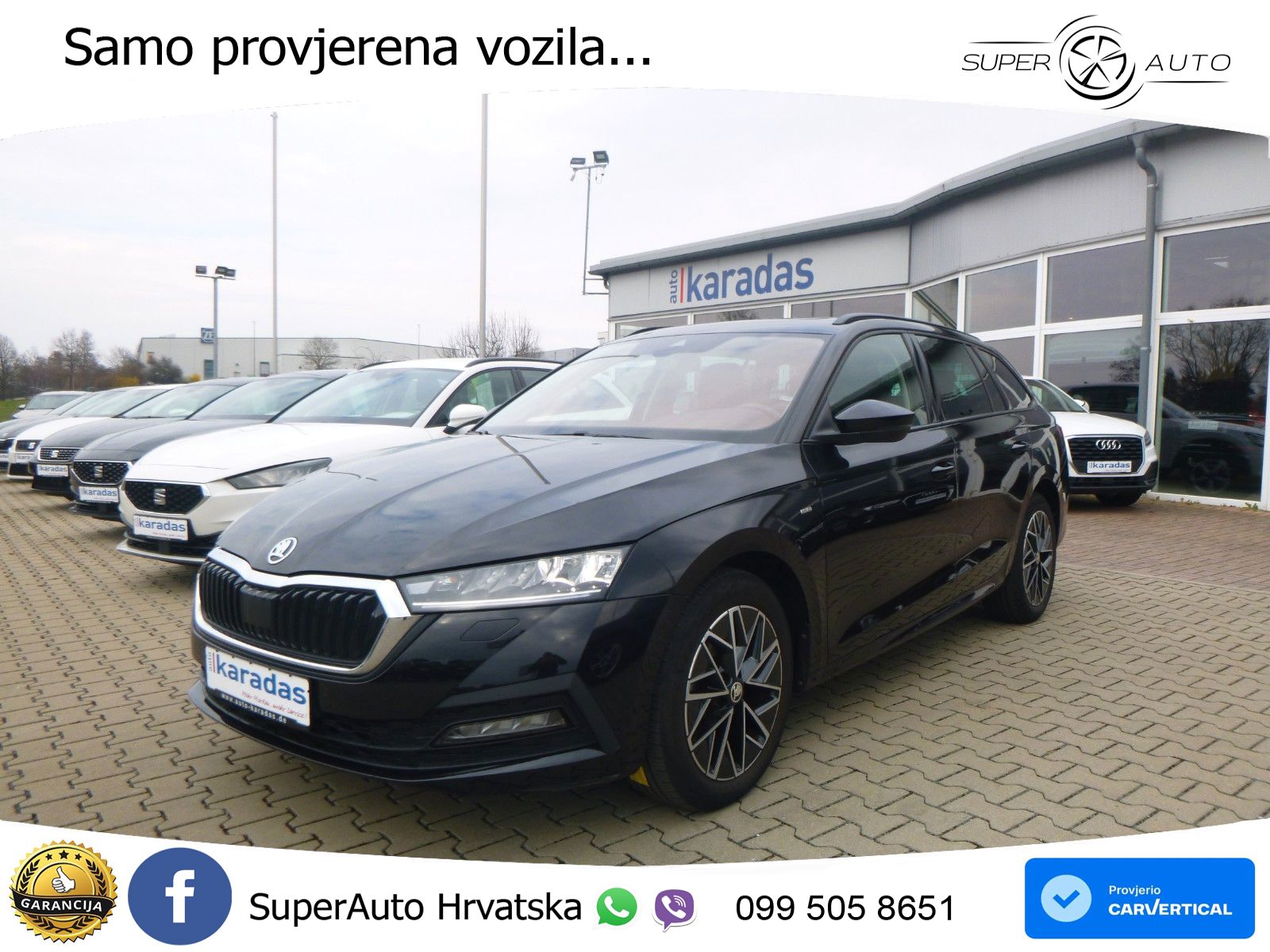 Škoda Octavia Combi 2.0 TDI (150 KS) DSG LED+GR SJED+ACC