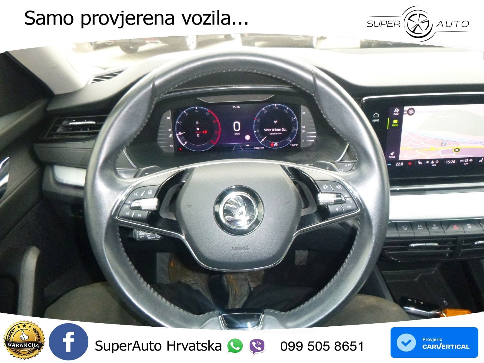Škoda Octavia Combi 2.0 TDI (150 KS) DSG LED+GR SJED+ACC