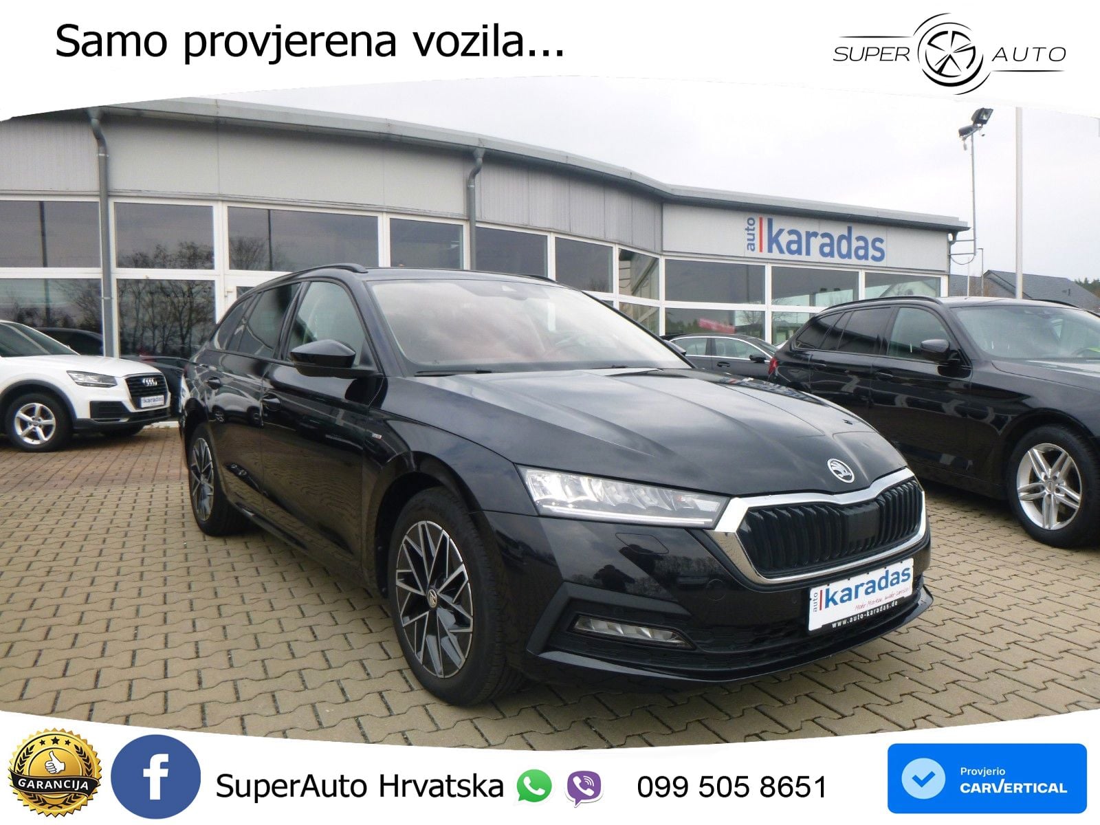 Škoda Octavia Combi 2.0 TDI (150 KS) DSG LED+GR SJED+ACC