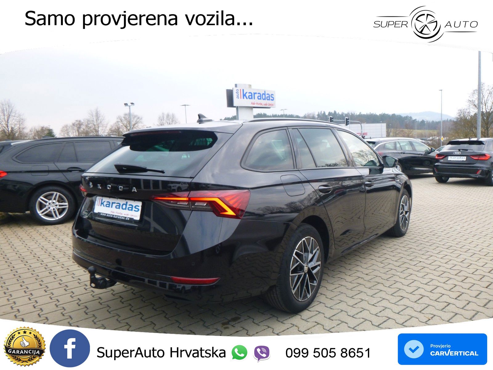 Škoda Octavia Combi 2.0 TDI (150 KS) DSG LED+GR SJED+ACC