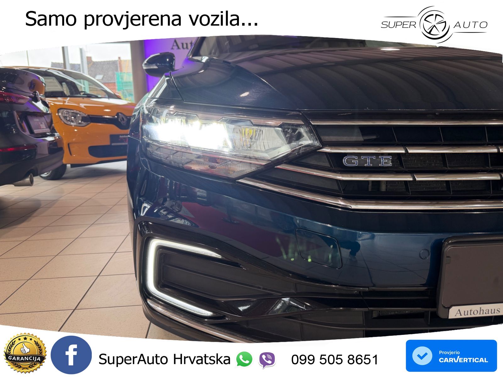 Volkswagen Passat Variant GTE 1.4 TSI (218 KS) DSG LED+GR SJED+ACC