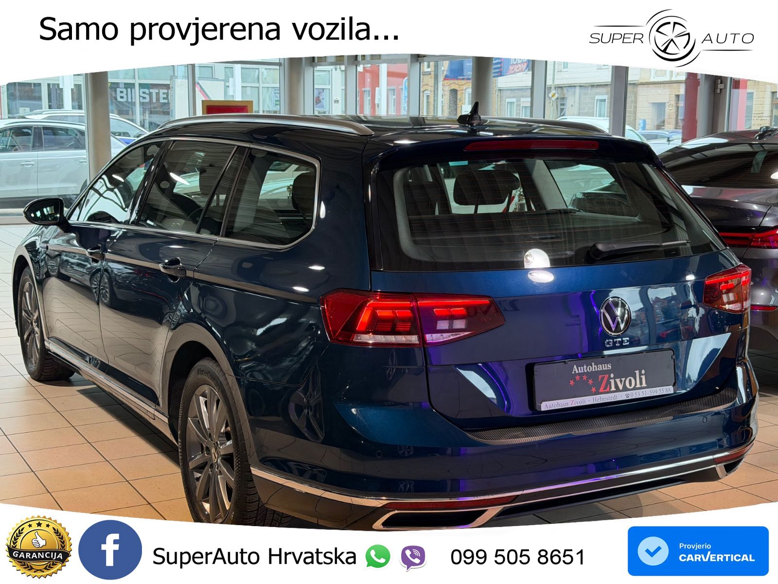 Volkswagen Passat Variant GTE 1.4 TSI (218 KS) DSG LED+GR SJED+ACC