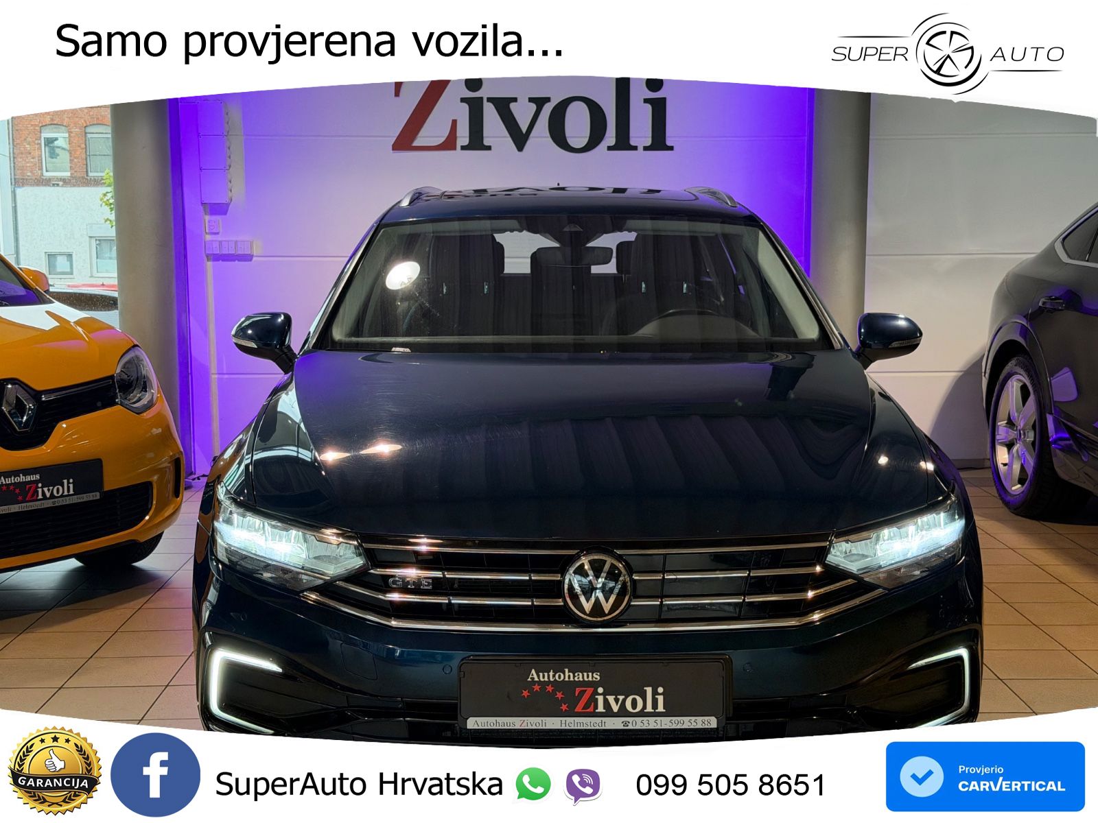 Volkswagen Passat Variant GTE 1.4 TSI (218 KS) DSG LED+GR SJED+ACC