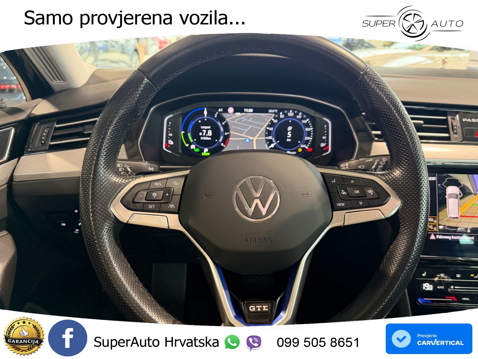 Volkswagen Passat Variant GTE 1.4 TSI (218 KS) DSG LED+GR SJED+ACC