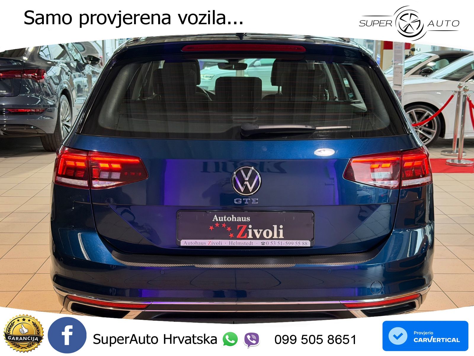 Volkswagen Passat Variant GTE 1.4 TSI (218 KS) DSG LED+GR SJED+ACC