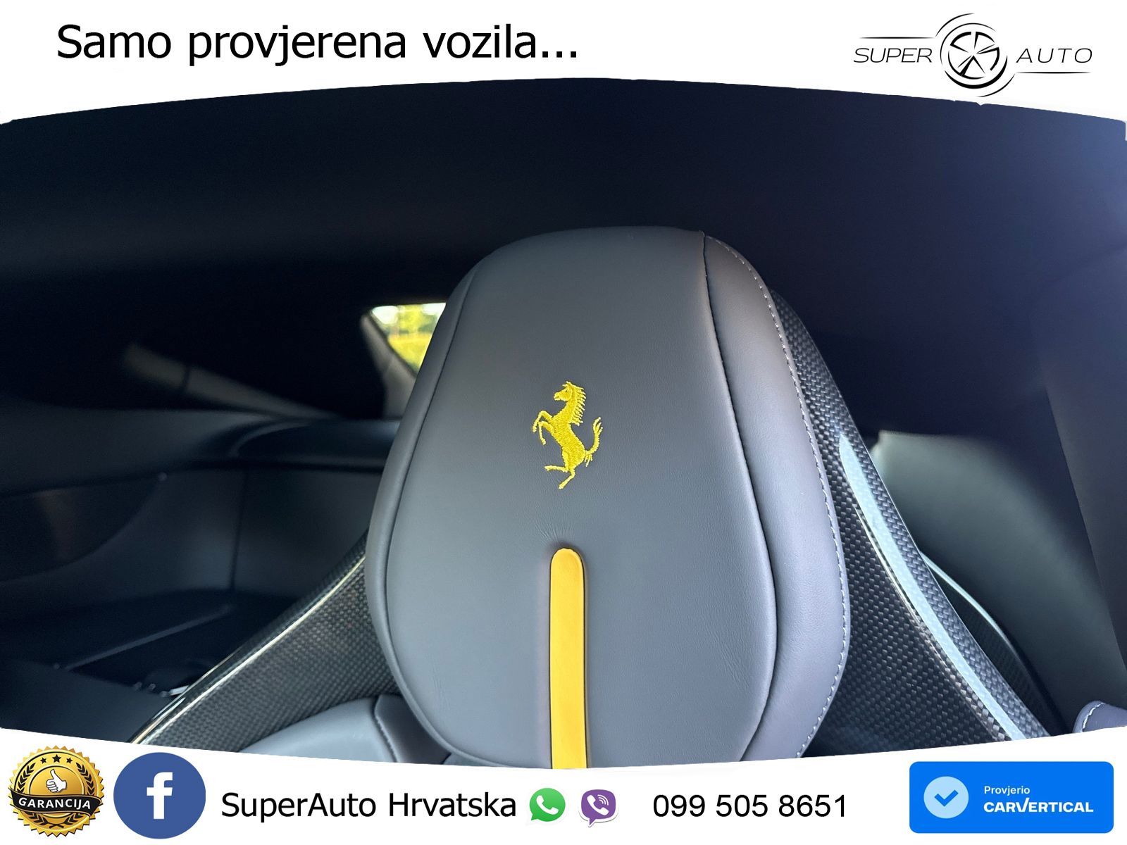 Ferrari 12Cilindri 6.5 V12 (830 KS) DCT LED+GR SJED+ACC
