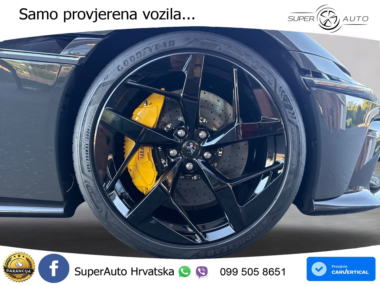 Ferrari 12Cilindri 6.5 V12 (830 KS) DCT LED+GR SJED+ACC