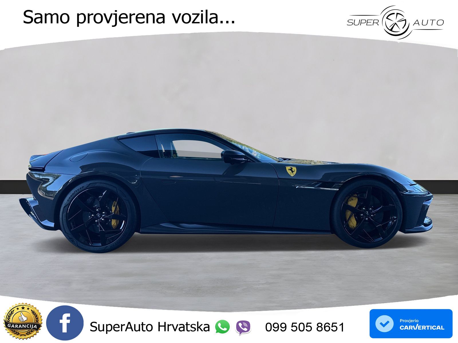 Ferrari 12Cilindri 6.5 V12 (830 KS) DCT LED+GR SJED+ACC