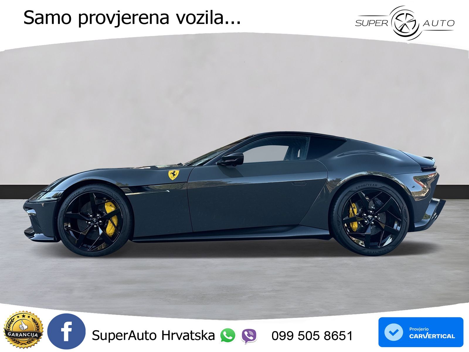 Ferrari 12Cilindri 6.5 V12 (830 KS) DCT LED+GR SJED+ACC