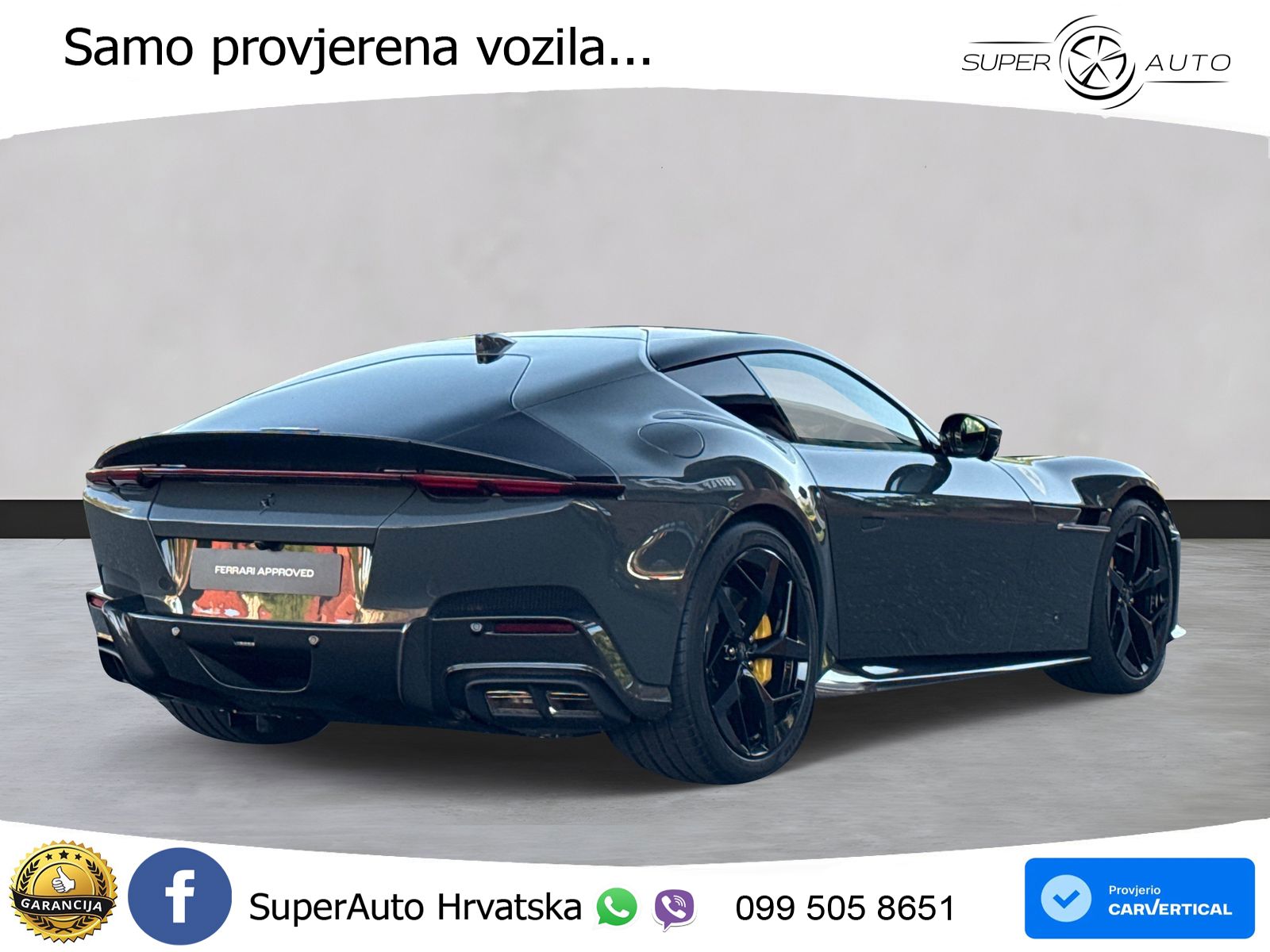 Ferrari 12Cilindri 6.5 V12 (830 KS) DCT LED+GR SJED+ACC