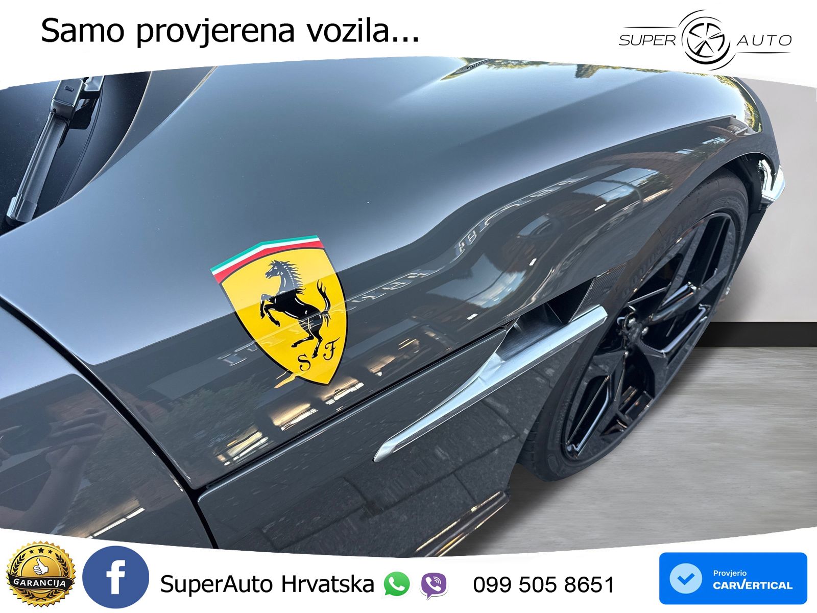 Ferrari 12Cilindri 6.5 V12 (830 KS) DCT LED+GR SJED+ACC