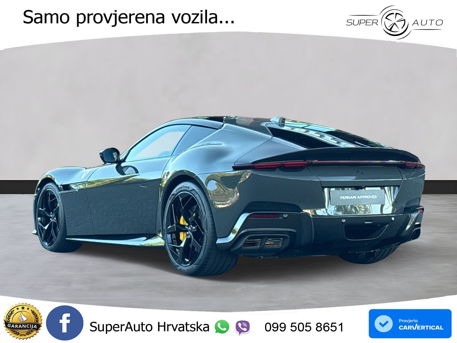 Ferrari 12Cilindri 6.5 V12 (830 KS) DCT LED+GR SJED+ACC