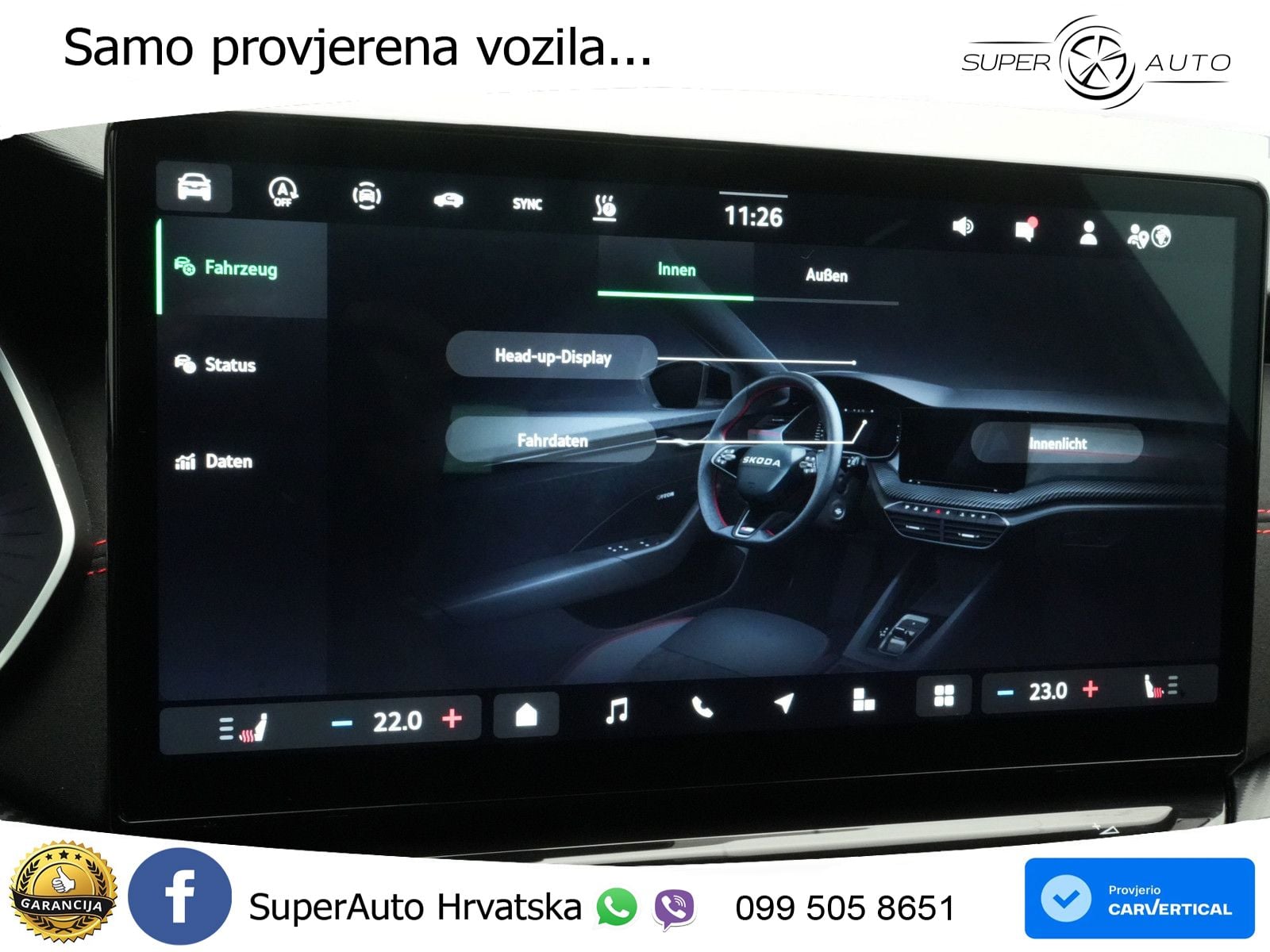 Škoda Octavia Combi RS 2.0 TSI (265 KS) DSG MATRIX+GR SJED+KAM