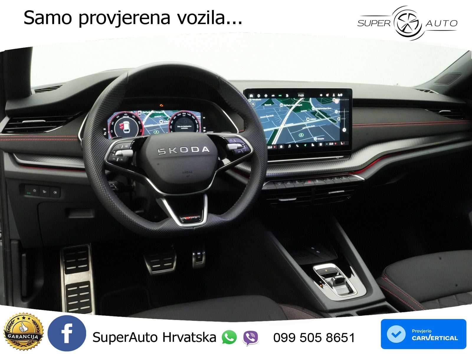 Škoda Octavia Combi RS 2.0 TSI (265 KS) DSG MATRIX+GR SJED+KAM