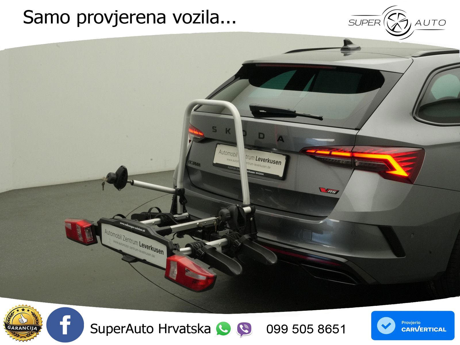 Škoda Octavia Combi RS 2.0 TSI (265 KS) DSG MATRIX+GR SJED+KAM
