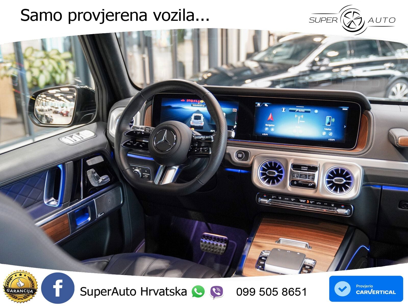 Mercedes G 580 EQ Long 116 kWh (587 KS) 4MATIC Superior LED+ACC