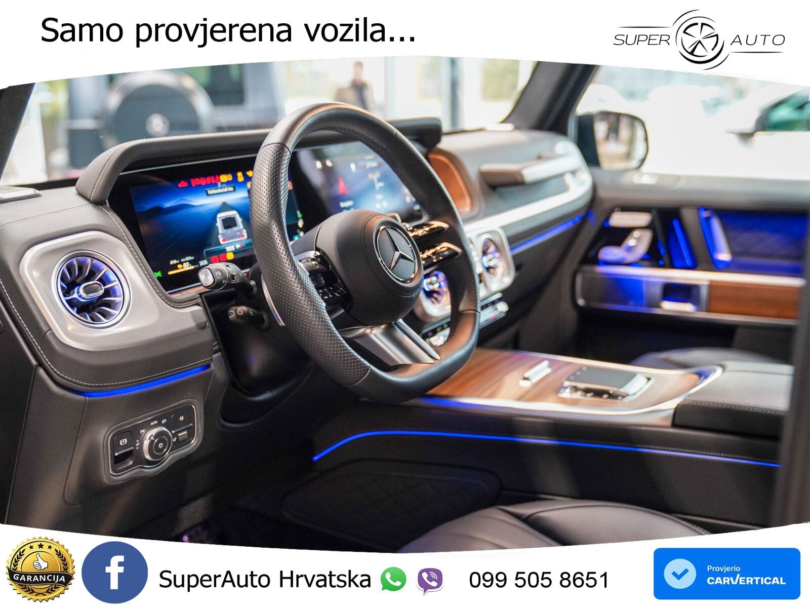 Mercedes G 580 EQ Long 116 kWh (587 KS) 4MATIC Superior LED+ACC