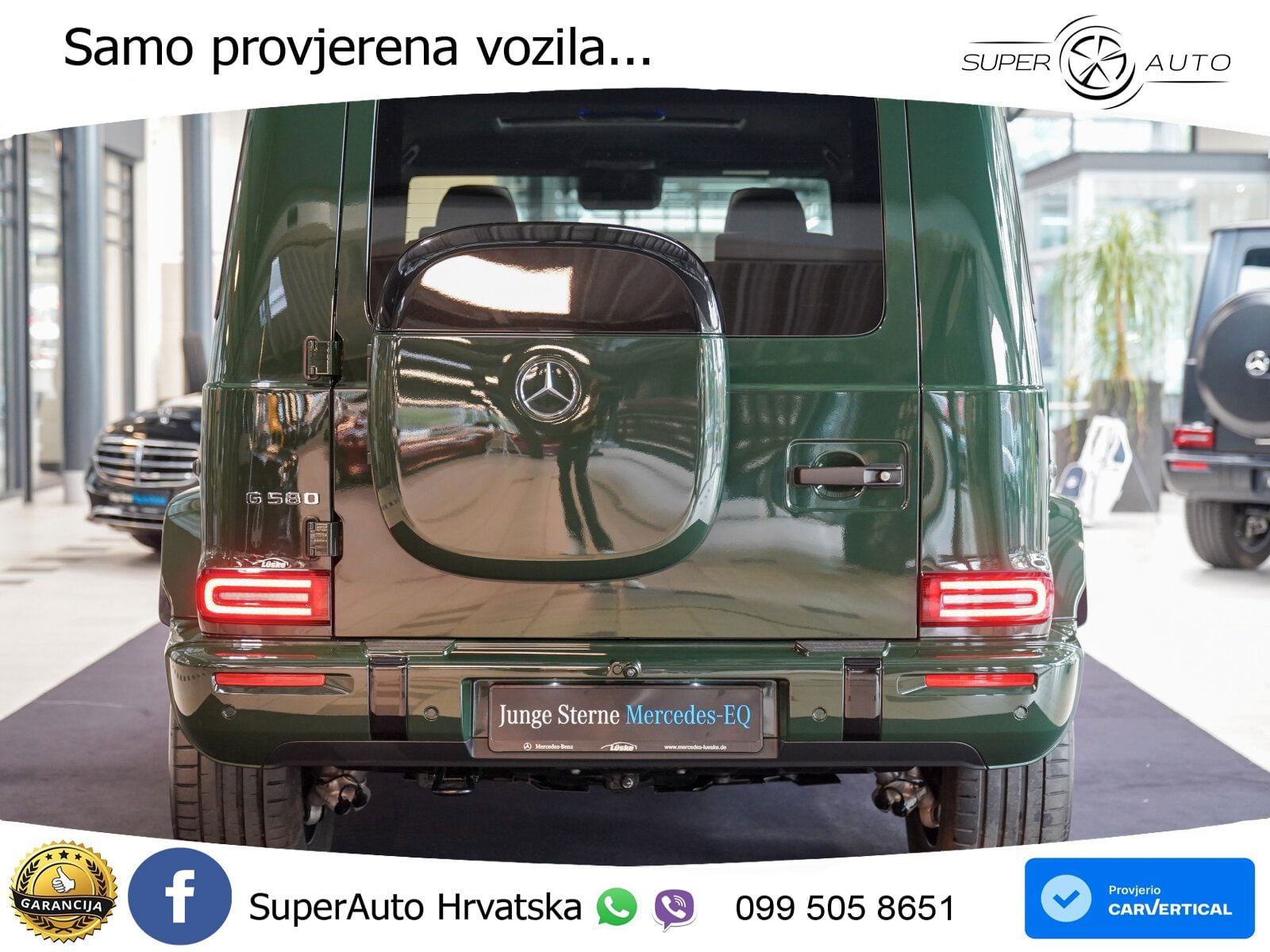 Mercedes G 580 EQ Long 116 kWh (587 KS) 4MATIC Superior LED+ACC