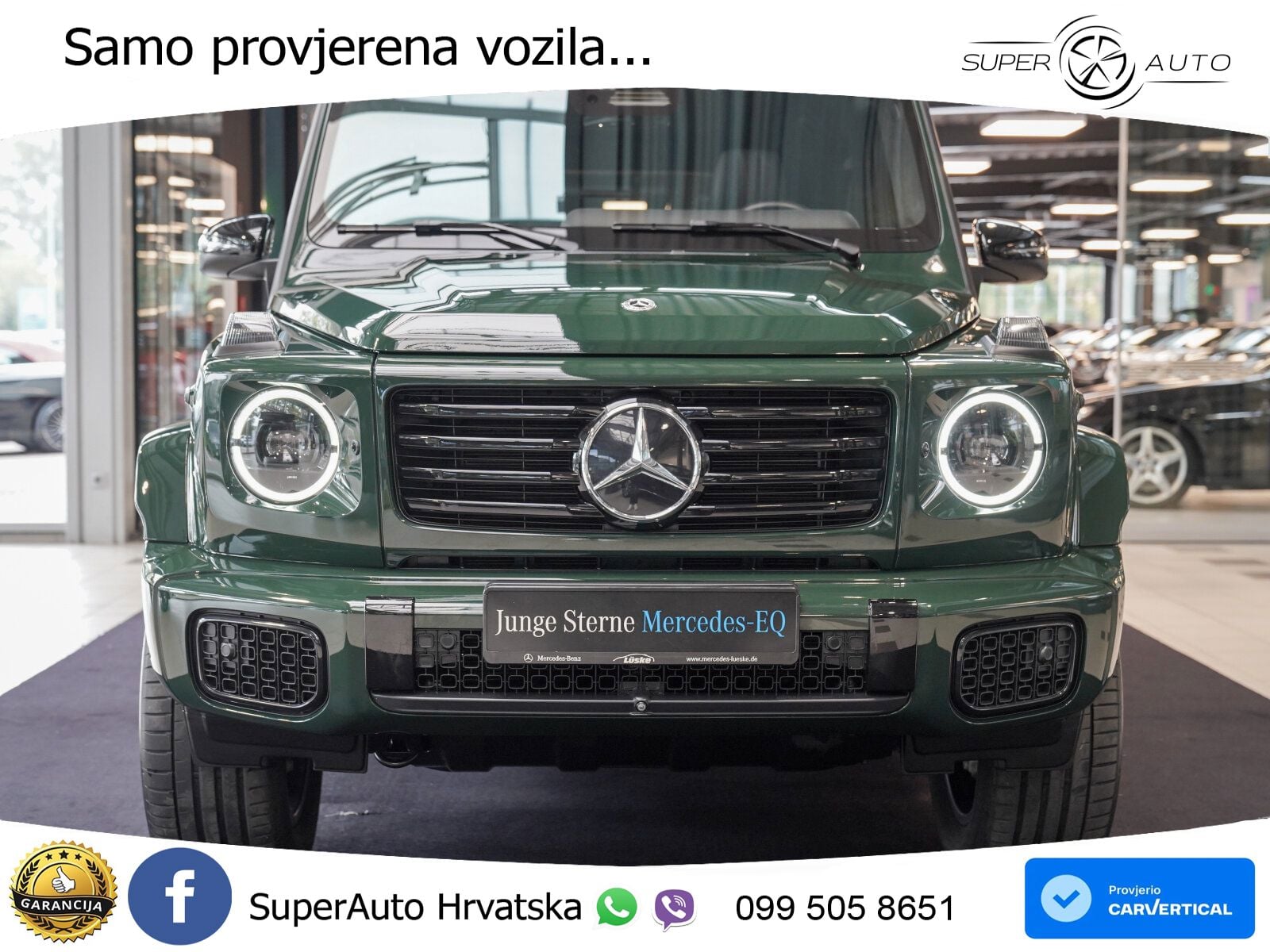 Mercedes G 580 EQ Long 116 kWh (587 KS) 4MATIC Superior LED+ACC
