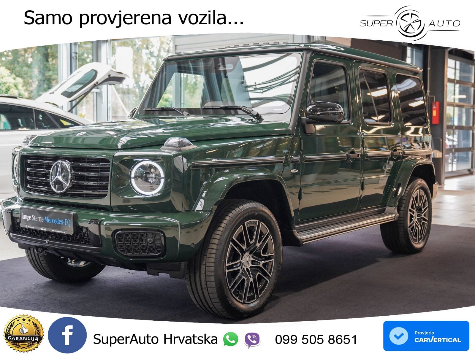 Mercedes G 580 EQ Long 116 kWh (587 KS) 4MATIC Superior LED+ACC