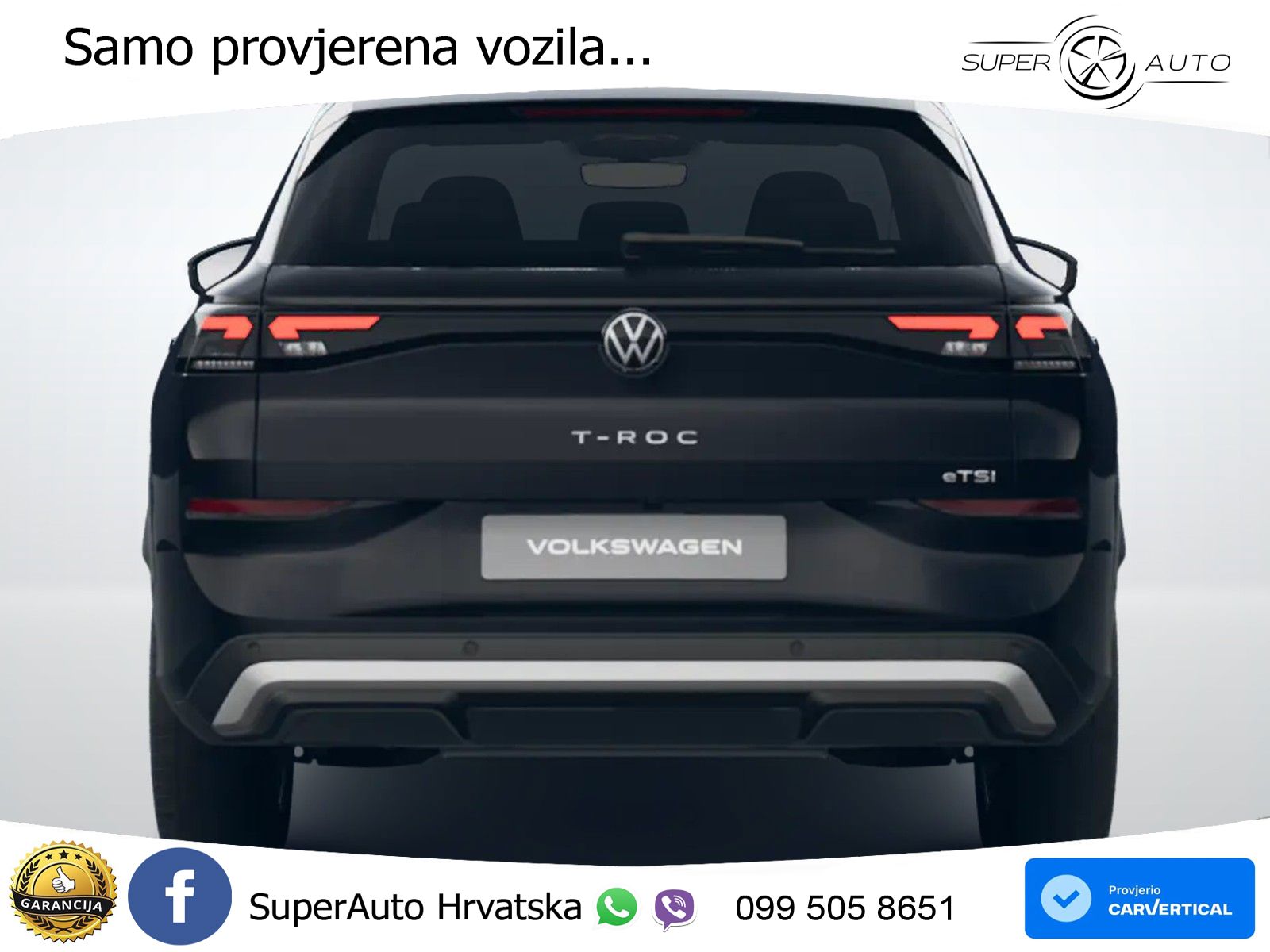 Volkswagen T-Roc 1.5 eTSI (116 KS)  DSG LED+GR SJED+ACC