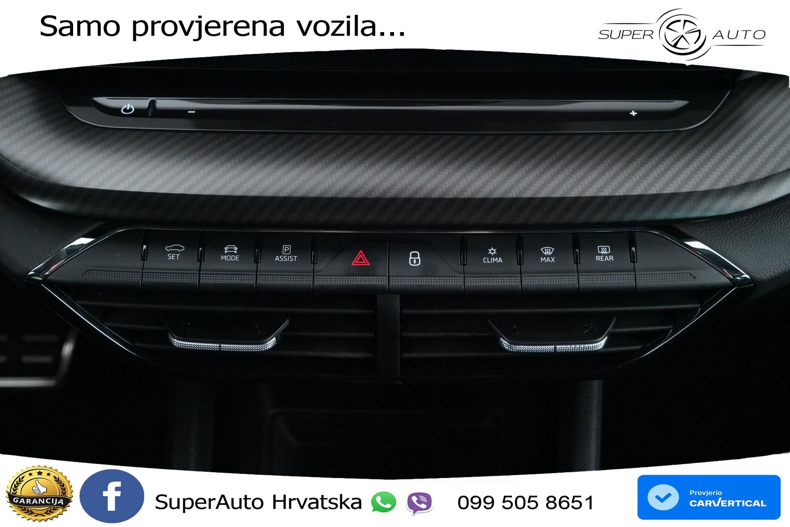 Škoda Octavia Combi RS 2.0 TSI (245 KS) DSG LED+GR SJED+ACC