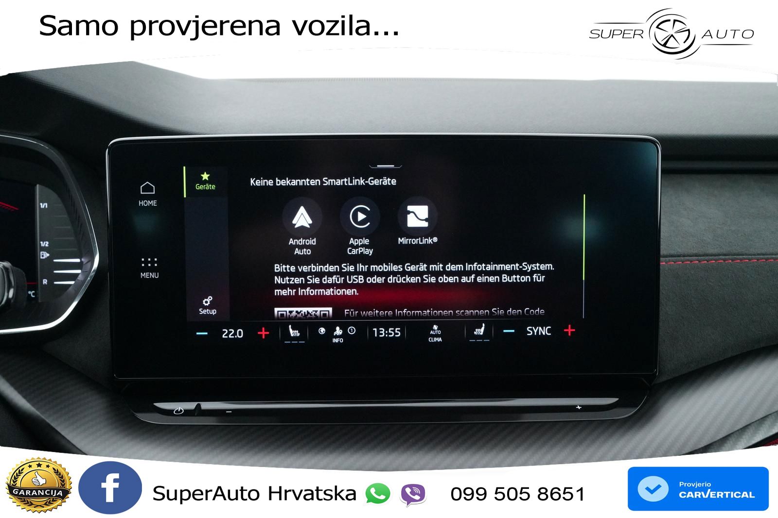 Škoda Octavia Combi RS 2.0 TSI (245 KS) DSG LED+GR SJED+ACC