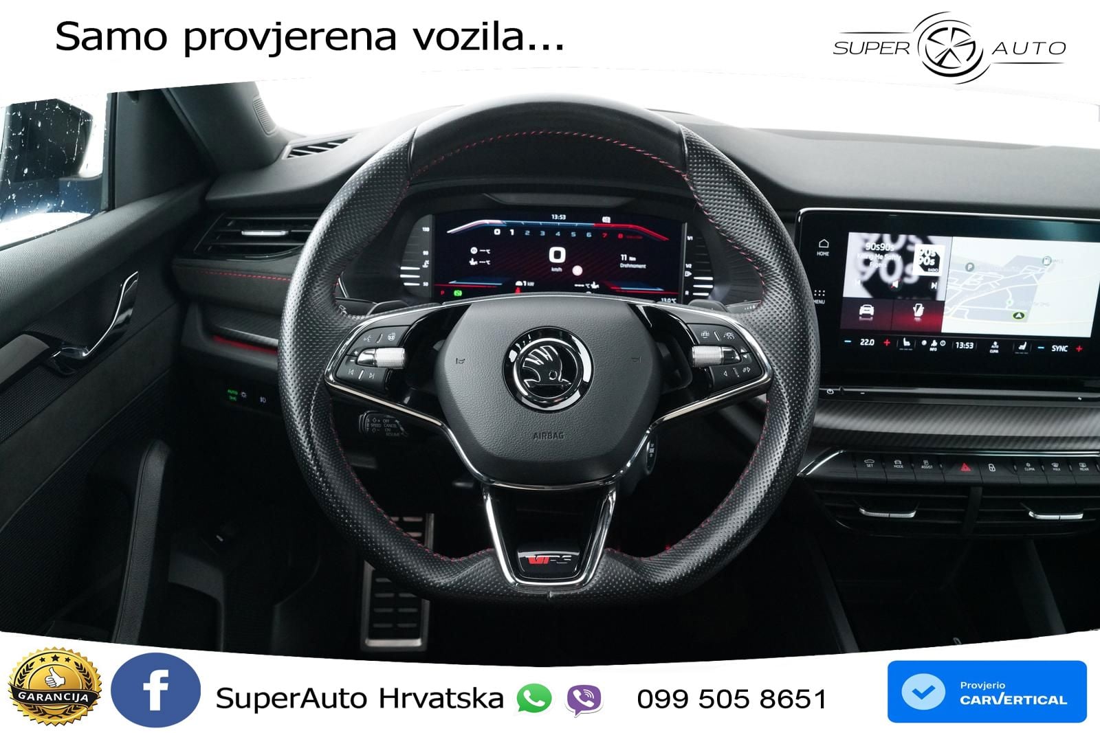 Škoda Octavia Combi RS 2.0 TSI (245 KS) DSG LED+GR SJED+ACC