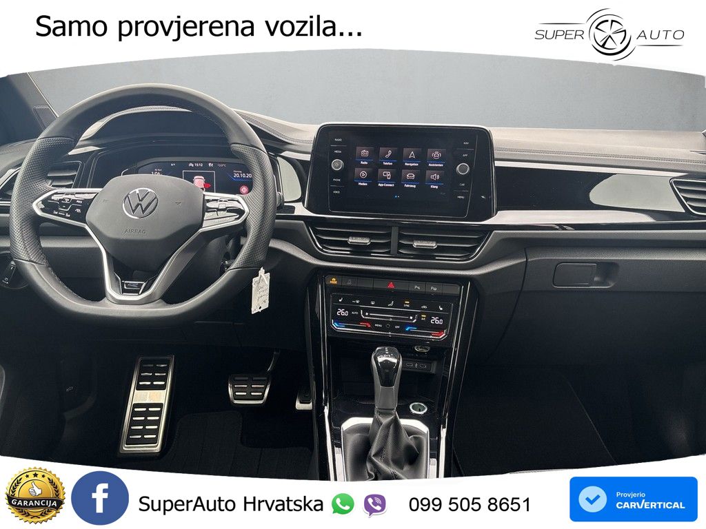 Volkswagen T-Roc 1.5 TSI (150 KS) DSG R-Line LED+GR SJED+ACC