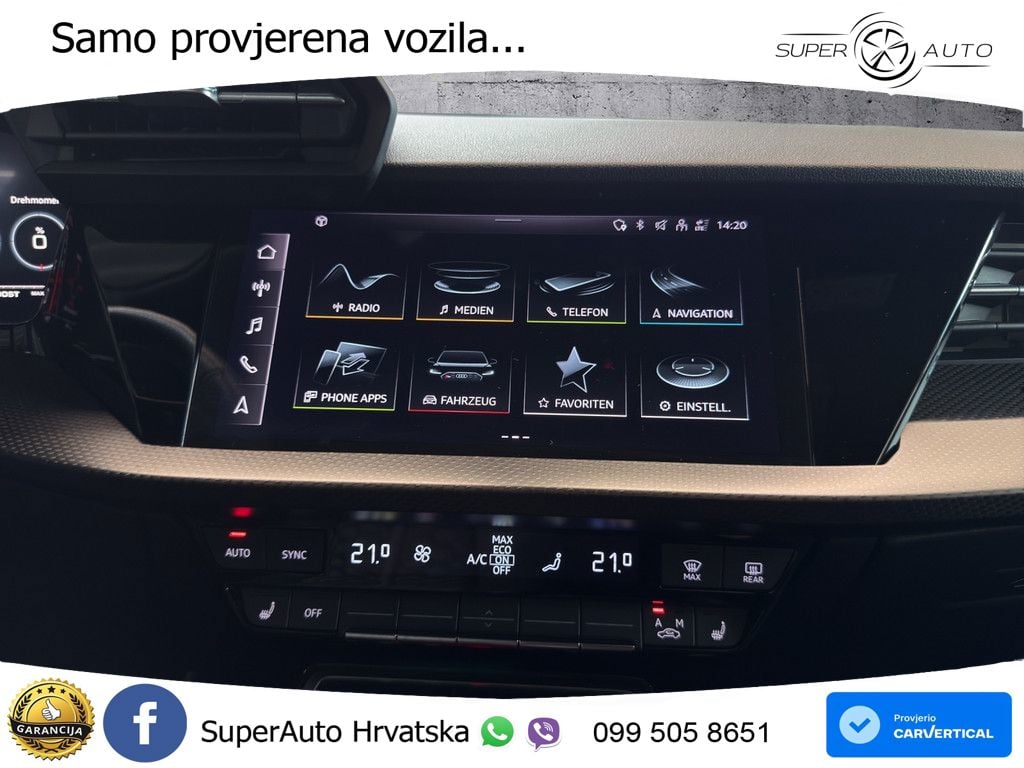 Audi RS3 Sedan 2.5 TFSI (400 KS) quattro S tronic LED+GR SJED+ACC