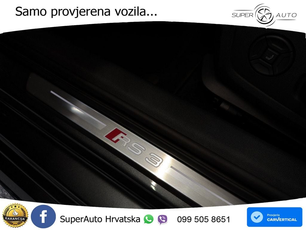 Audi RS3 Sedan 2.5 TFSI (400 KS) quattro S tronic LED+GR SJED+ACC