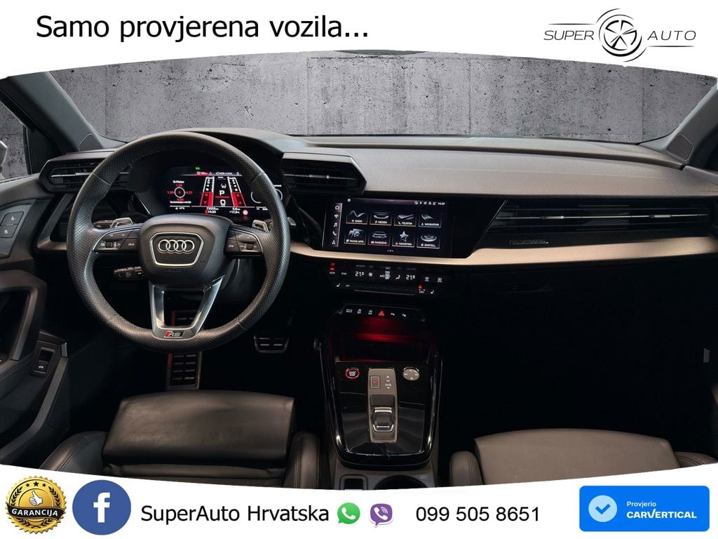 Audi RS3 Sedan 2.5 TFSI (400 KS) quattro S tronic LED+GR SJED+ACC