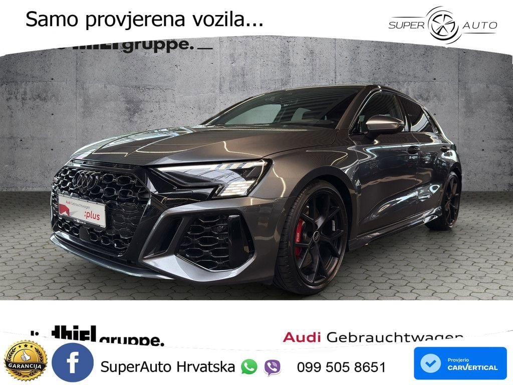 Audi RS3 Sedan 2.5 TFSI (400 KS) quattro S tronic LED+GR SJED+ACC