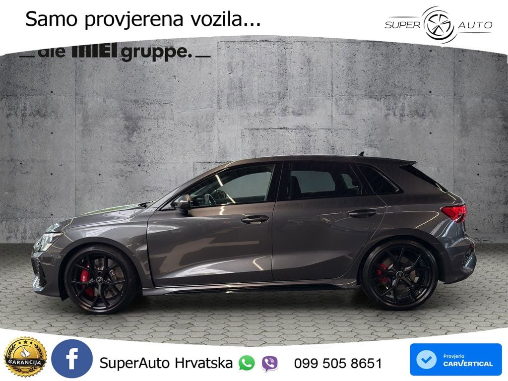 Audi RS3 Sedan 2.5 TFSI (400 KS) quattro S tronic LED+GR SJED+ACC